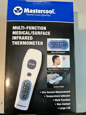 Multi-Function Medical/Surface Infrared Thermometer 52225-MED Mastercool