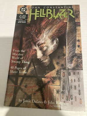 John Constantine Hellblazer #1 1st Appearance Papa Midnite DC Comics 1988