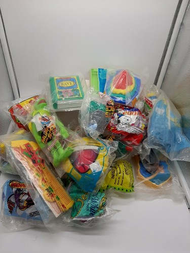 McDonald’s Happy Meal BK Cool Kids Toys Vintage Assorted Lot of 25 Sealed Toys B