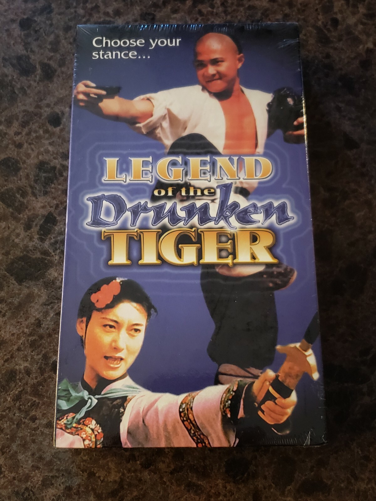 BRAND NEW Legend of the Drunken Tiger (VHS, 1992) Wai Ying