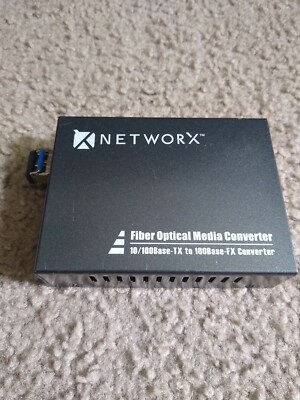 NETWORX fiber optical media converter 10/100Base-TX to 100Base-FX converter 20km