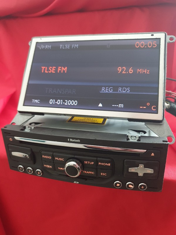 Autoradio Et Ecran Gps MultimÃDia Rneg1 Citroen Peugeot 3008 5008  Rf 96778659