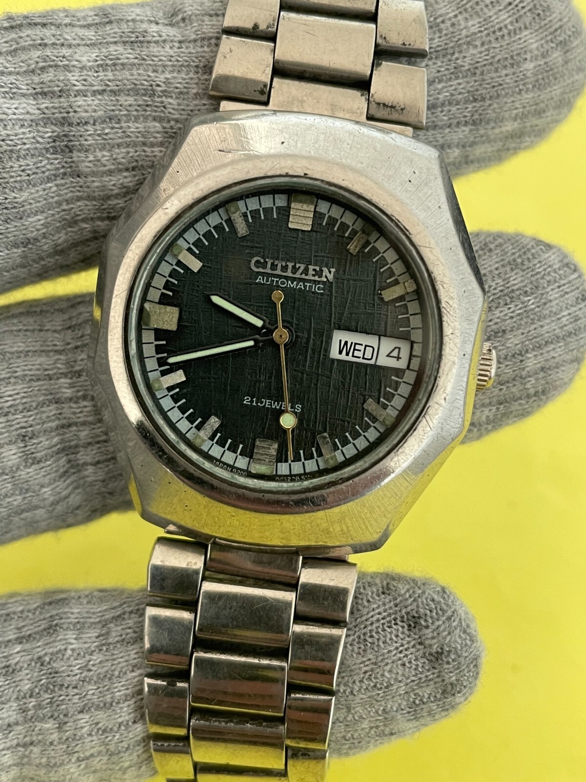 希少　CITIZEN アナデジ レトロ　ゴールド Vintage Citizen Black&gold for Ladies 90s Unique - Etsy