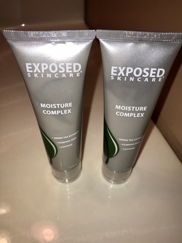 2 FACTORY SEALED Exposed Skincare Moisture Complex ~ Both NEW Expiration 2020