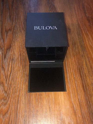 Bulova 100% Authentic Watch Gift Empty Box Display Case