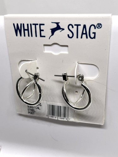 Silver Hoop Old Navy Earrings Online White Stag Silver Tone Tiny
