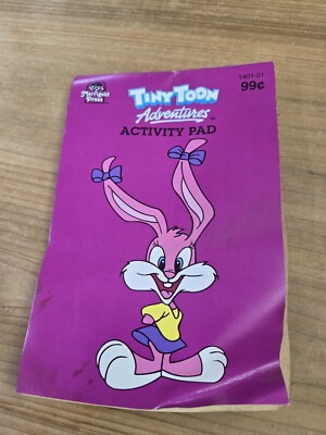 Vintage TINY TOONS Coloring/Activity Book (NEW) 1994 Merrigold Press Warner Bros