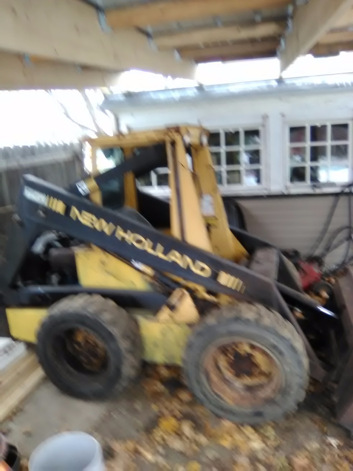 New Holland 553 skid steer.Rebuilt kabota diesel.Wi