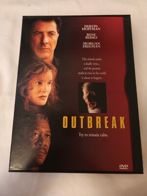 Outbreak DVD 1995 Dustin Hoffman Rene Russo Morgan Freeman