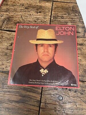 ELTON JOHN THE VERY BEST OF Vinyl LP Plays V Nicely 70’s Singer Songwriter (Best Singer Songwriters Of The 70s)