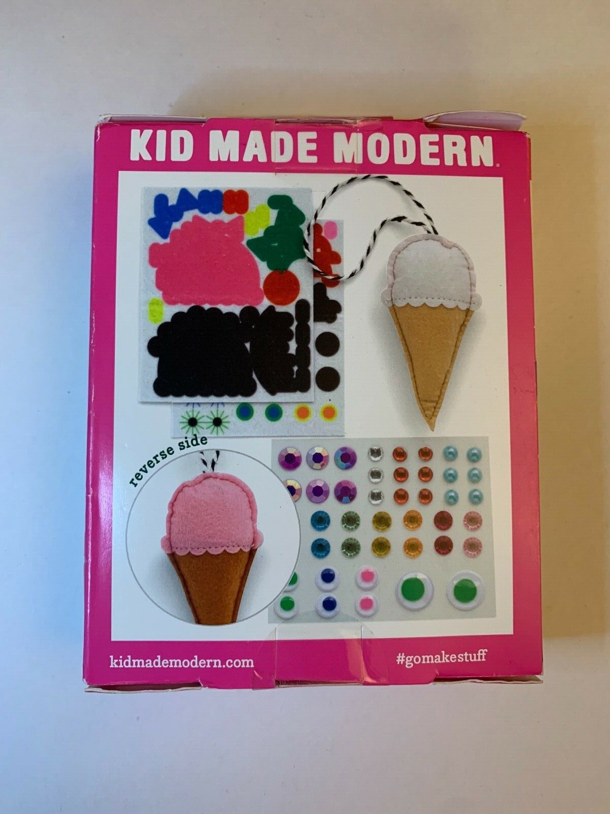 Kid Made Modern Decorate An Ornament 1 Ice Cream Cone Kit