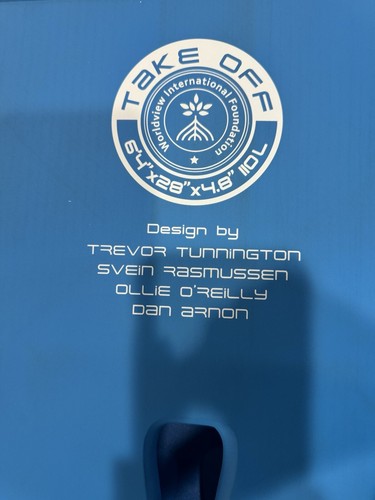 2024 STARBOARD TAKEOFF BLUE CARBON 6'4 X 28" 110 L