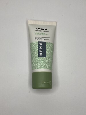 Nena Glacial Oceanic Clay Mask Detox Tighten, Travel Size