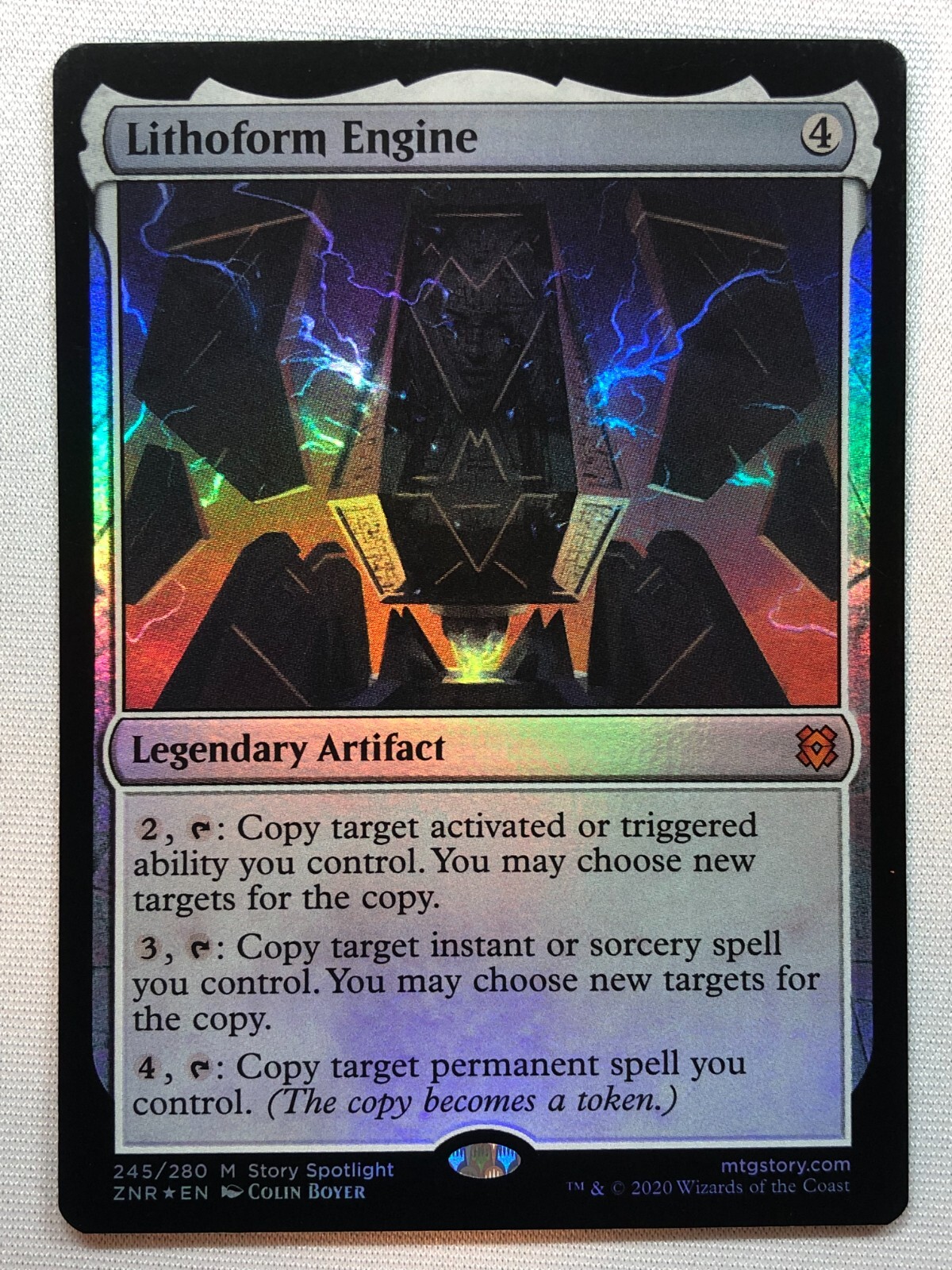 MTG 神聖なる泉 Hallowed Fountain ギャラクシーFoil UNF