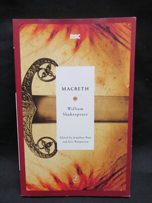 Macbeth by William Shakespeare (Trade Paperback, 2009 Modern Library)
