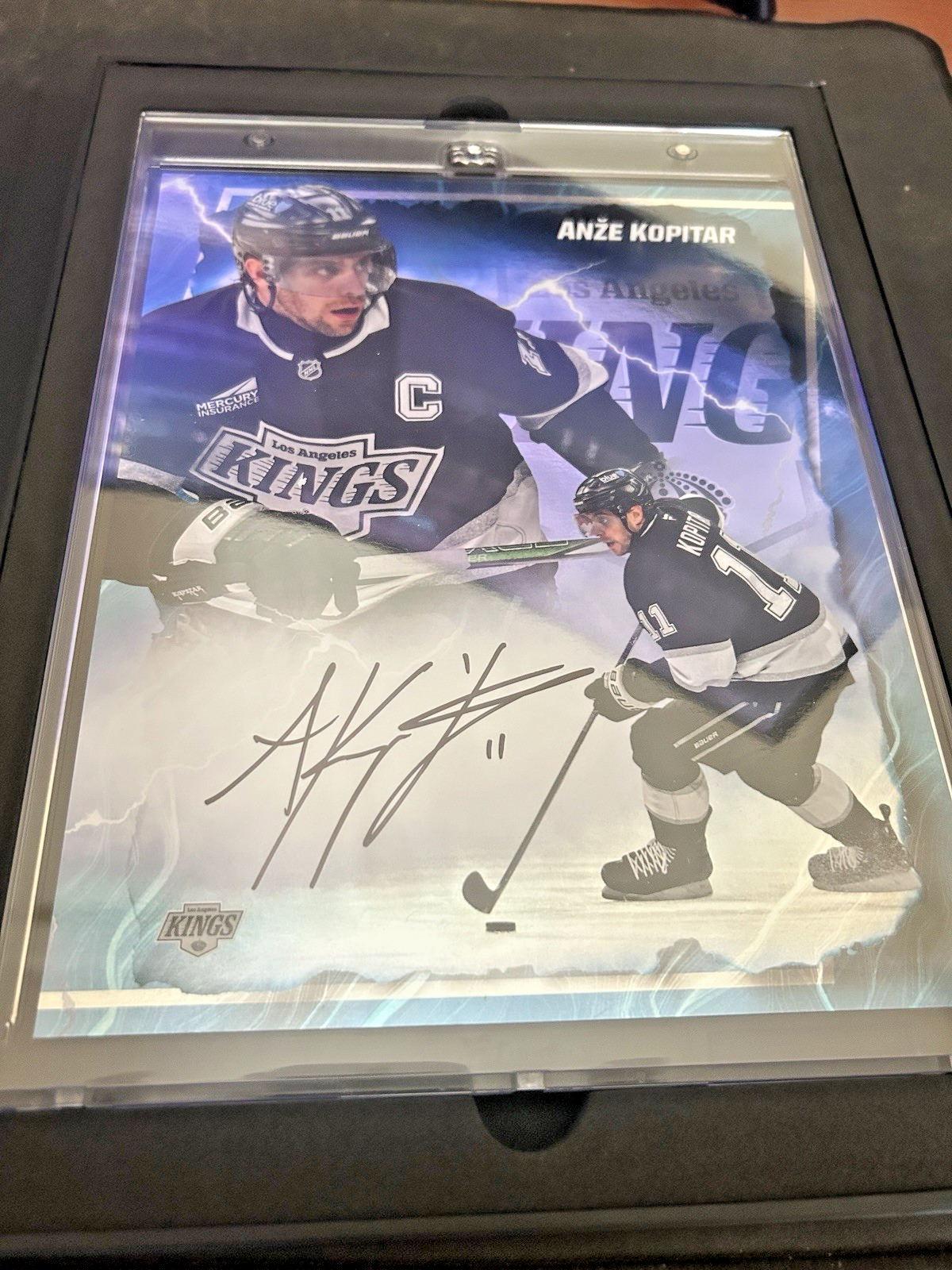 2024-25 Fanatics Under Wraps Emanate Hockey Anze Kopitar