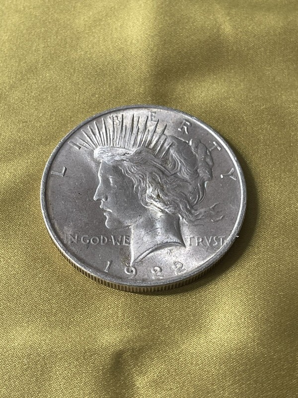 Vintage 1922  Underrated in This High Grade! Peace Dollar
