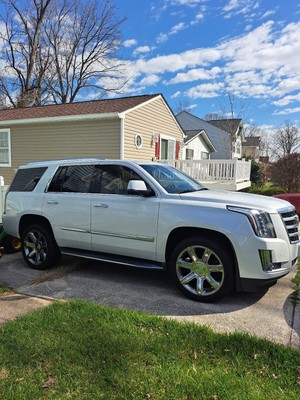 2016 Cadillac Escalade SUV White 4WD Automatic LUXURY