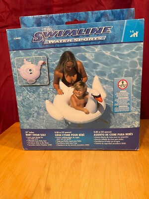 Swimline Baby Swan Seat ~ 35'' ~ Ages 1 to 3 years