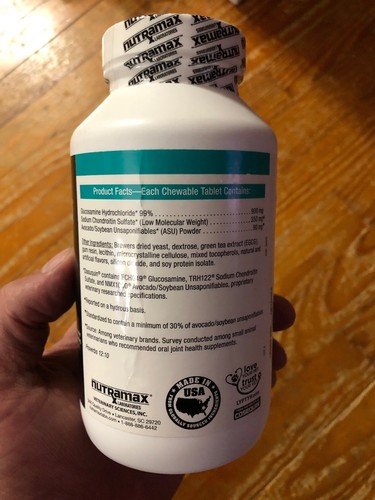 Nutramax Dasuquin with MSM Joint Health Chewable Tablets Large Dog (150 COUNT)