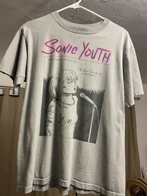 sonic youth t shirt vintage goo The sound Was Double. Early sonic youth t shirt vintage goo The sound Was Double. Early