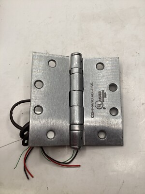 Command Access  ETH4WH4545-626 Flexible Connector Electric Transfer Hinge, 4ft