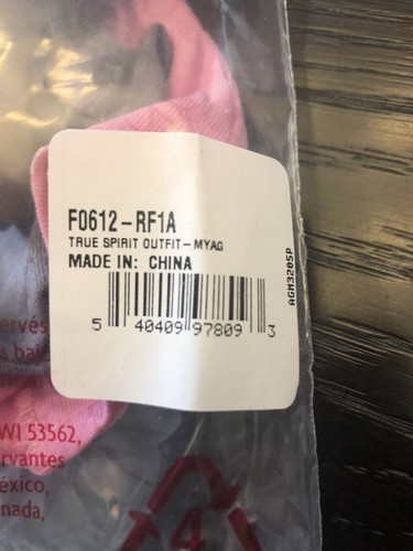 American Girl My AG True Spirit Outfit Set New in Package Skirt boots top undies