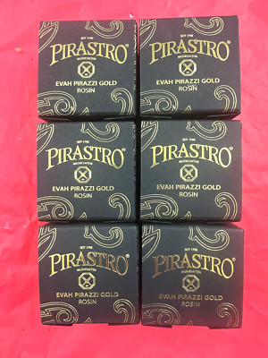 6 x 100% Authentic Pirastro Rosin  evah gold rosin for Professional