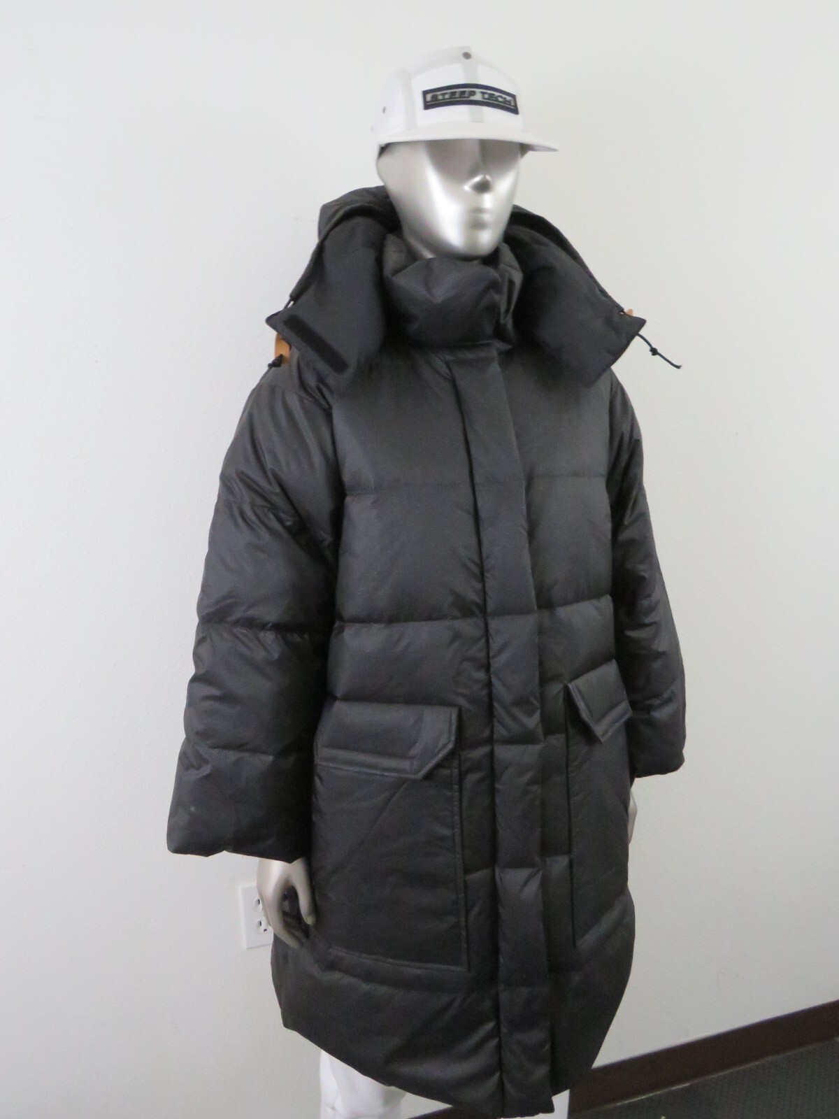 Pre-owned The North Face Womens 73  Parka Long 600-down Warm Puffer Jacket - Tnf Black