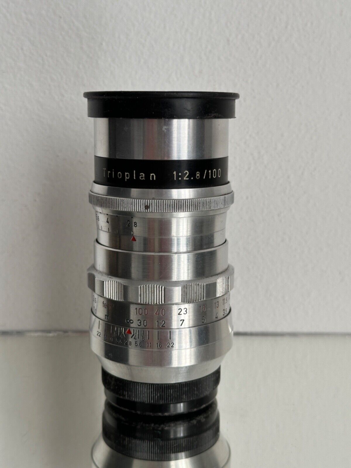 MEYER OPTIK GORLITZ - TRIOPLAN 2.8/100 RED V - M42 | eBay MEYER OPTIK GORLITZ - TRIOPLAN 2.8/100 RED V - M42 | eBay