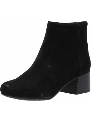 

KENNETH COLE Женские черные кожаные ботильоны Road Stop с круглым носком на блочном каблуке 8,5 м, Черный, LR01406SU