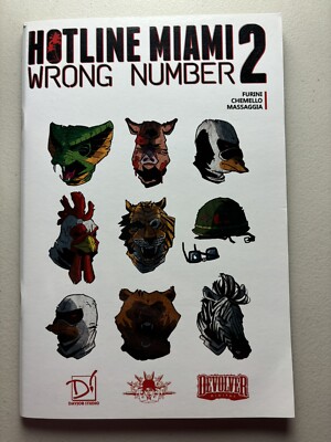 Hotline Miami 2 Wrong Number Comic from Physical Box Set
