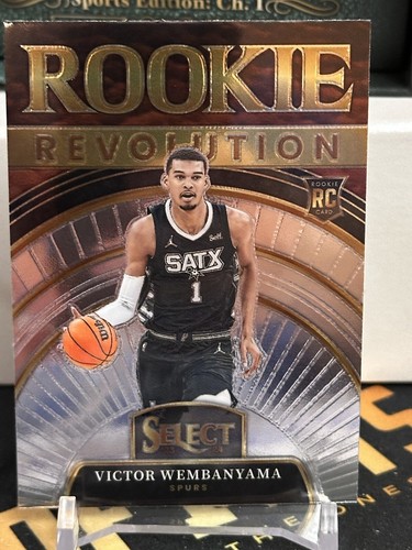 2023-24 Panini Select Victor Wembanyama #9 Rookie Revolution RC