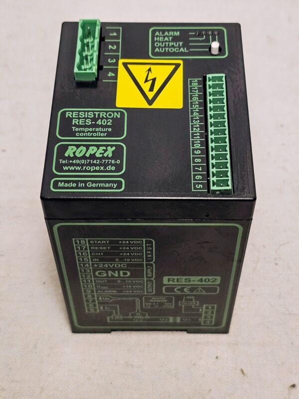 ROPEX Resistron RES-402 Temperature Controller 115Vac Part No. 740201