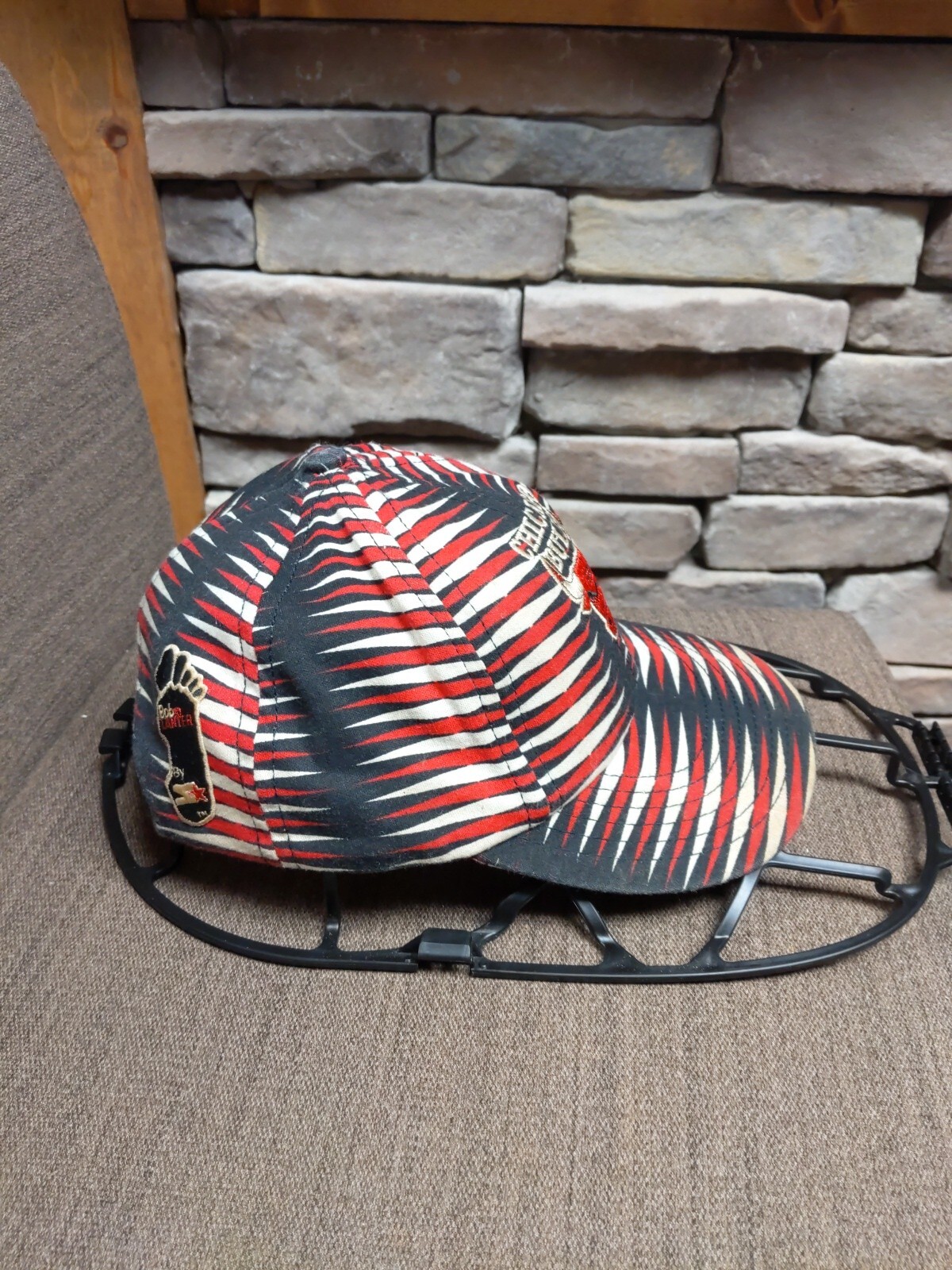 Vintage Starter Chicago Bulls Snapback By Bob Lanier Lanter All Over Pattern USA