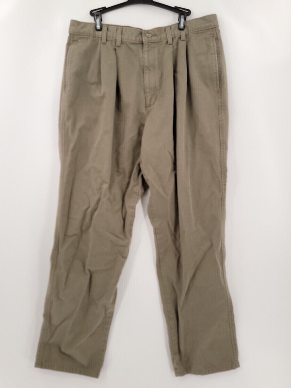 Eddie Bauer Pants Mens Size 36x32 Color Grey Straight Leg