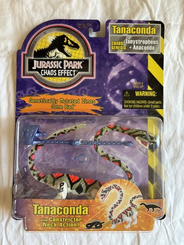 TANACONDA 1997 Kenner JURASSIC PARK: CHAOS EFFECT NEW SEALED TANACONDA 1997 Kenner JURASSIC PARK: CHAOS EFFECT NEW SEALED