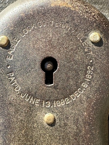 Vintage WOOD STEAMER TRUNK chest coffee table storage box antique wooden decor