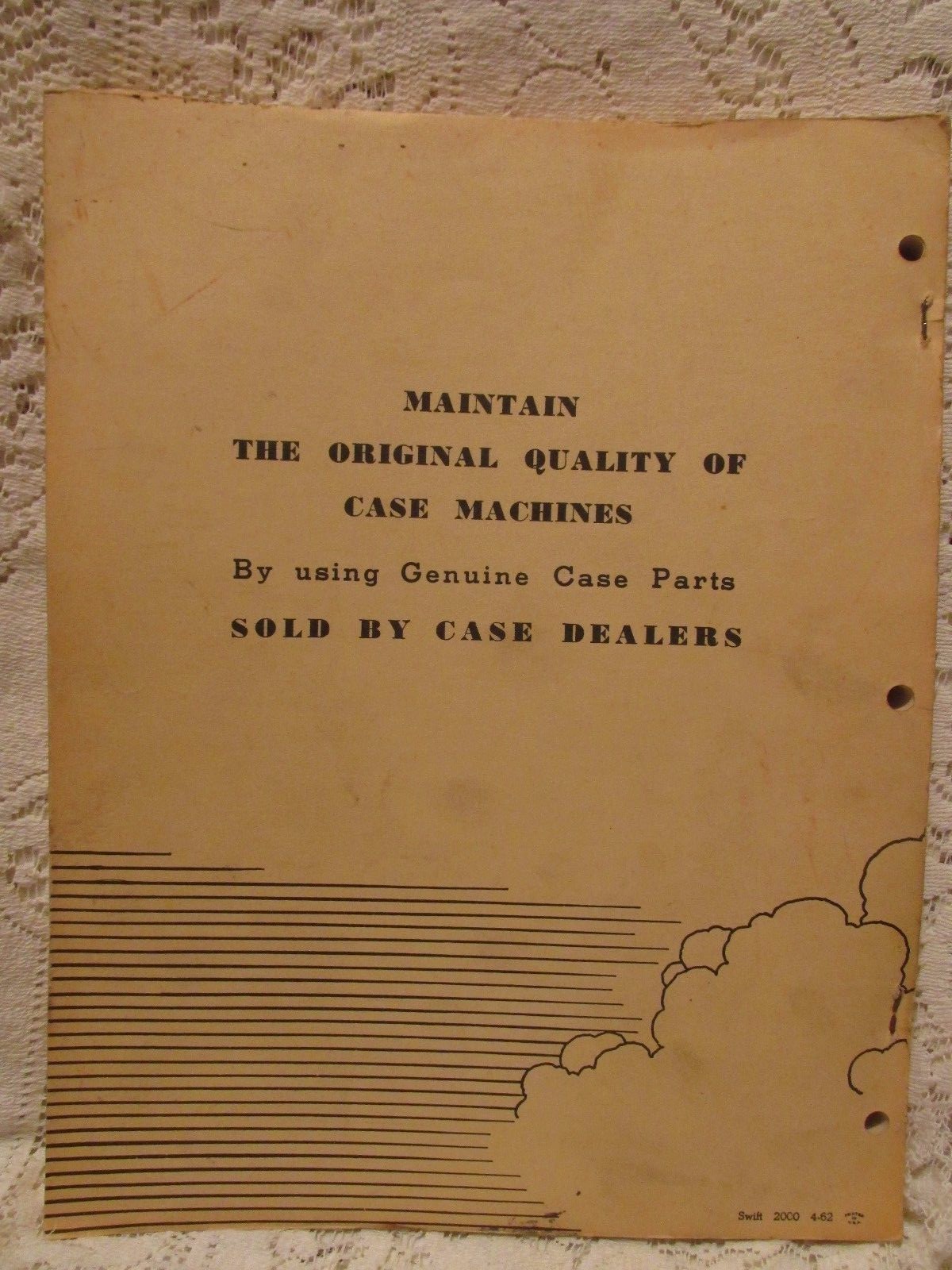 Vintage Case Self Propelled Model 