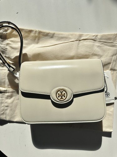 TORY BURCH ROBINSON SPAZZOLATO CONVERTIBLE SHOULDER BAG SHEA