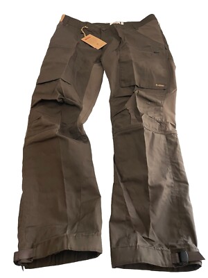 Fjallraven Mens Abisko Lite Trekking Trousers G-1000 Outdoor Pants 38 39 Olive