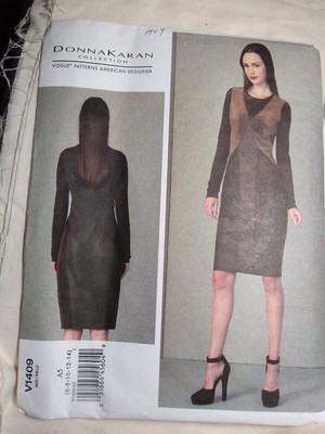 CHOOSE 1 Vogue Dress PATTERN sz 4-22 plus size Very Easy Options casual career