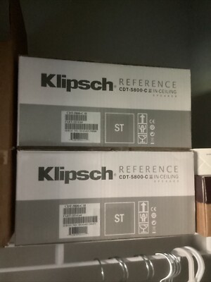 Klipsch CDT-5800-C II In-ceiling speakers (4 pack)