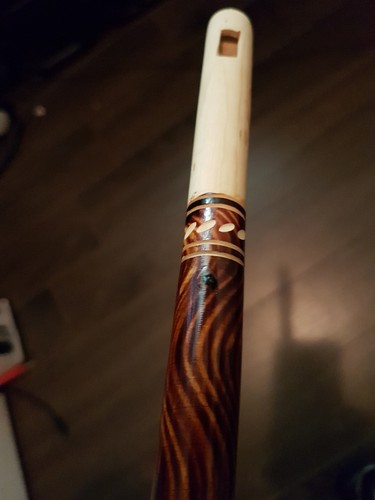 Beautiful unused vintage wooden Flute