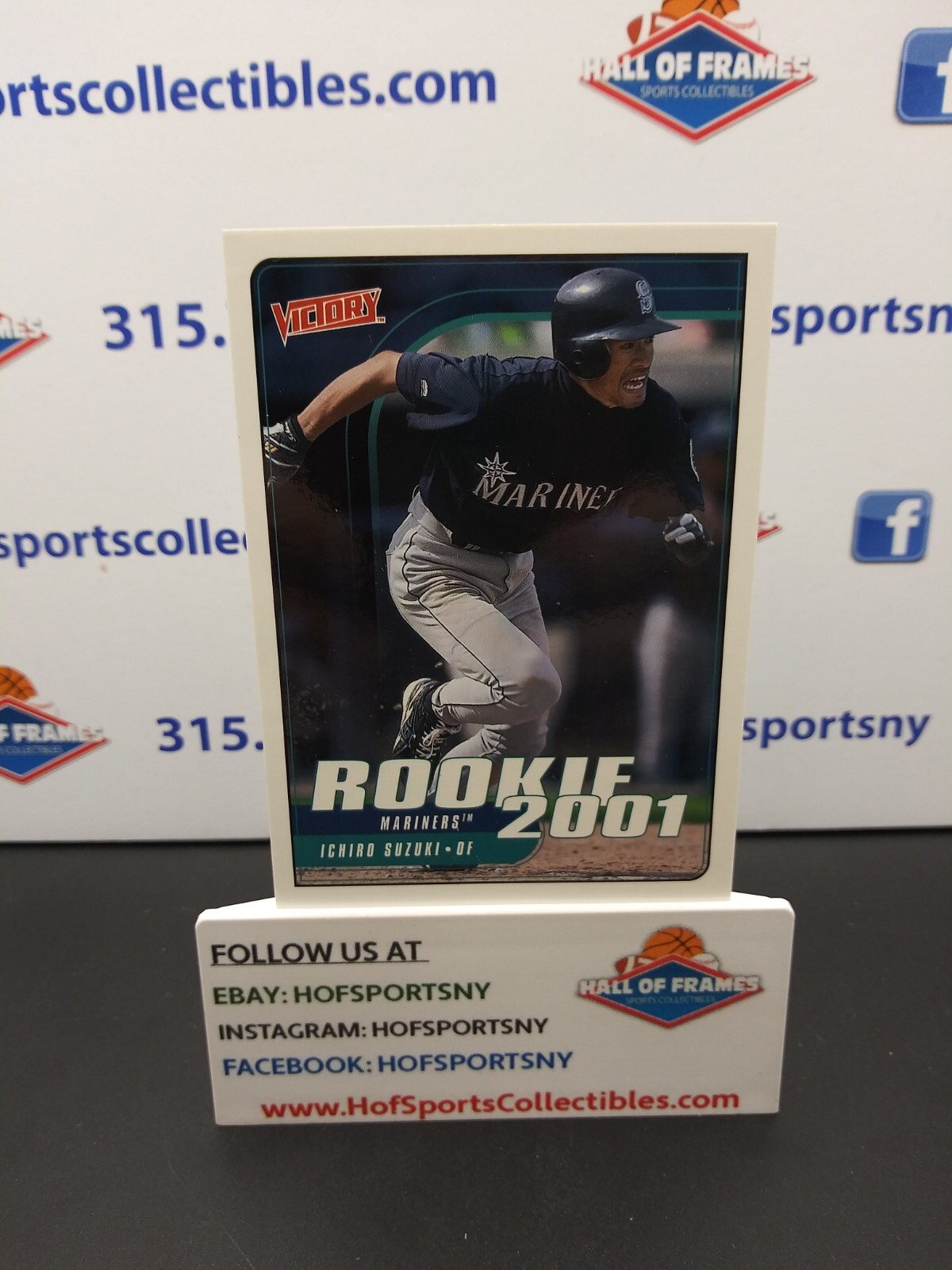 2001 Ichiro Suzuki ルーキー記念品 2001 UPPER DECK VICTORY BASEBALL ICHIRO SUZUKI ROOKIE CARD