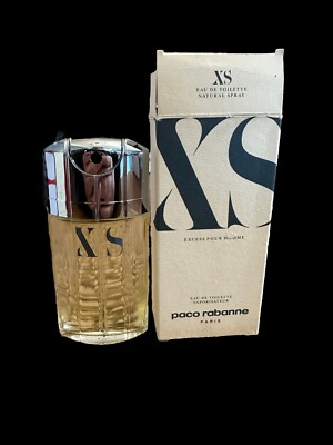 Paco Rabanne XS 1oz Men's Eau de Toilette 1993 RARE