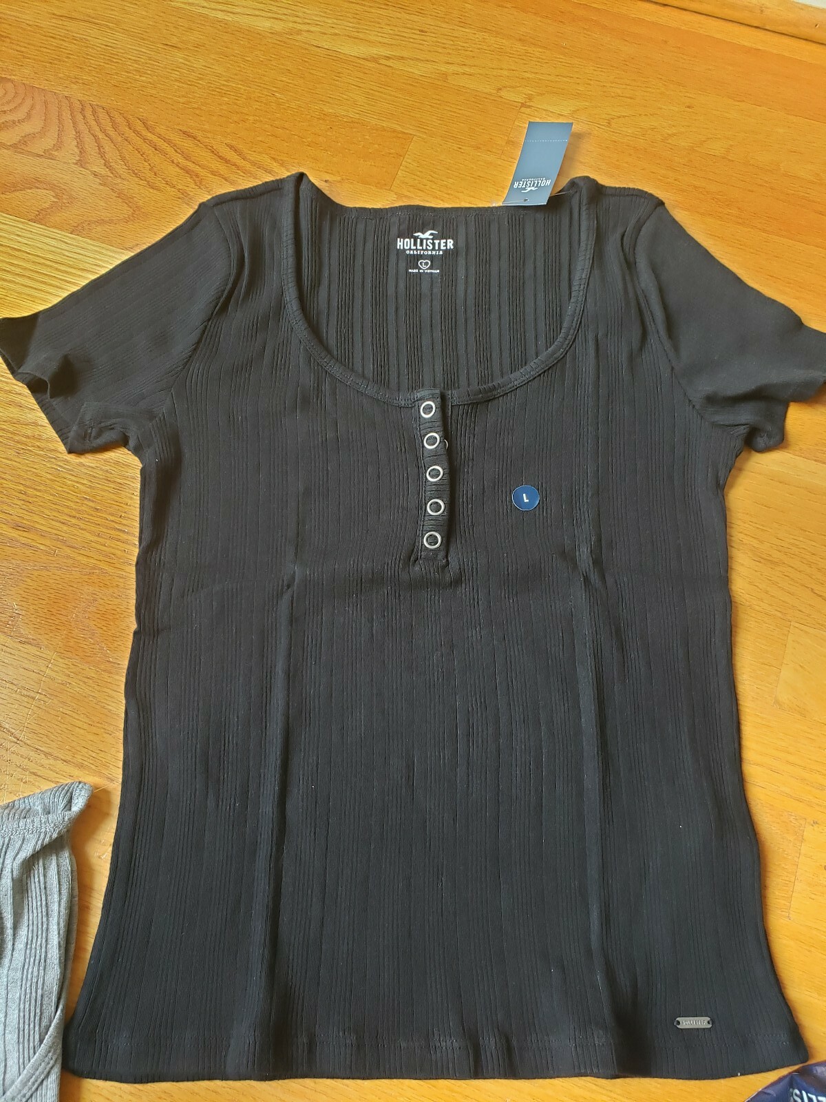 hollister henley