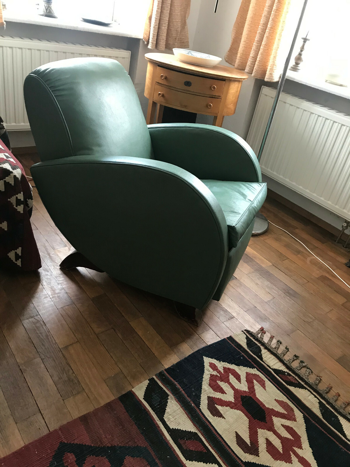Sessel Art deco Frankreich um 1930 grün