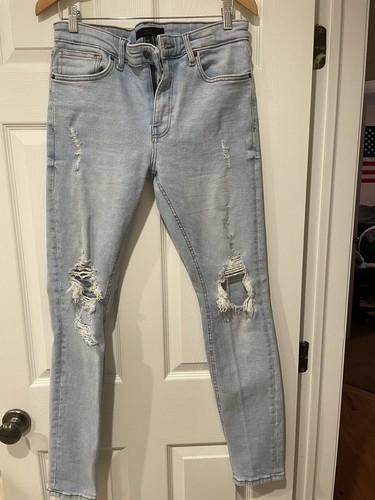 men forever 21 ripped jeans | eBay
