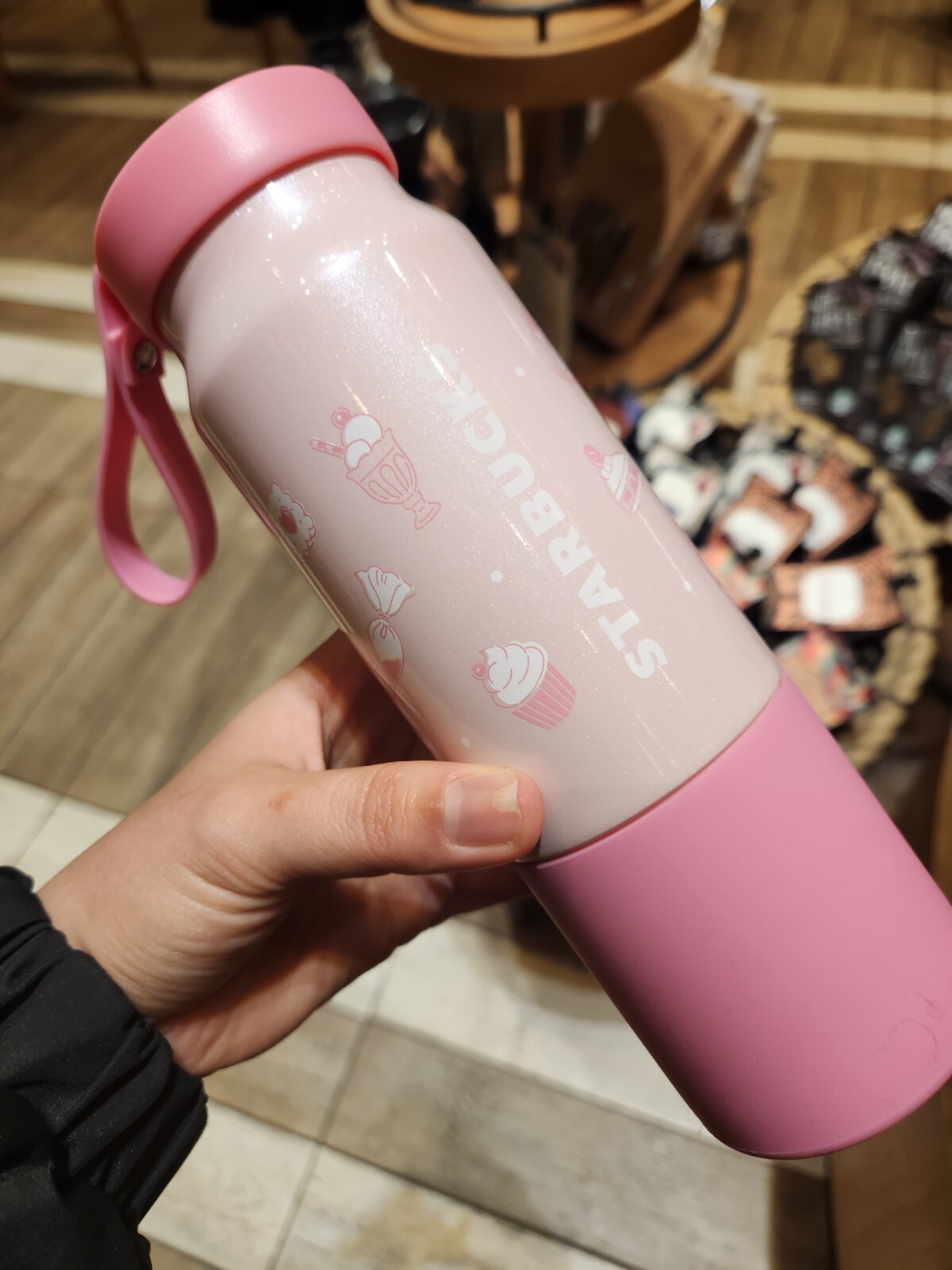 【韓国スタバ】23Valentine★Kate dessert tumbler 355ml Starbucks Korea 2323 23 SS Valentine kate dessert tumbler